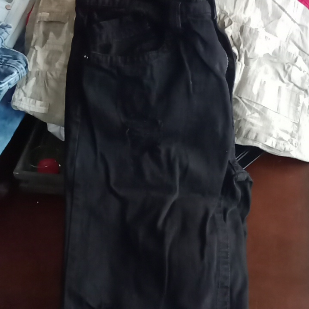 Men's black shorts